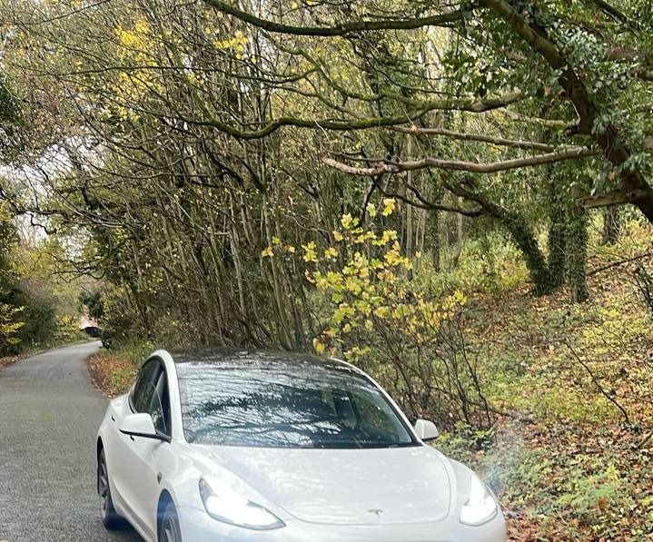 TeslaRides Tesla driving